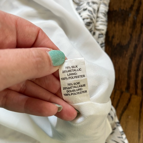 NEW $345 Ramy Brook Women's Textured Leopard Renly Mini Skirt silk size 10 - Picture 6 of 8